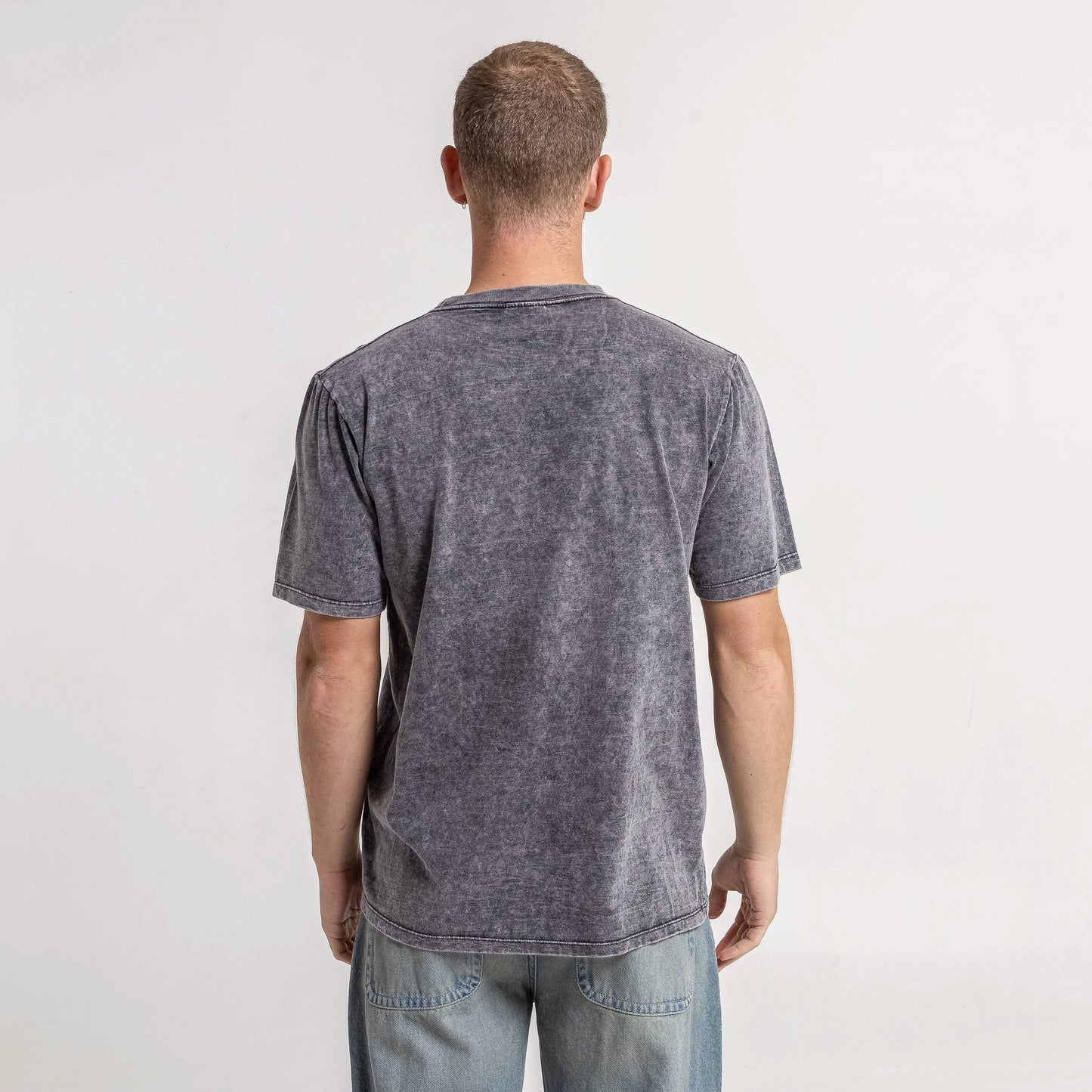 Remera Mc Rusty Patching Tee Process Black