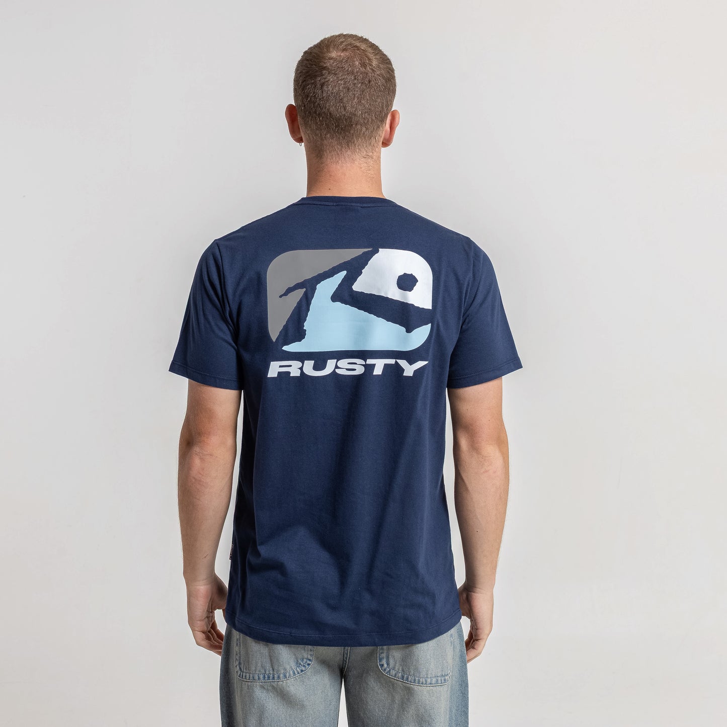 Remera Mc Rusty Phenom 3 Tee Navy Blue