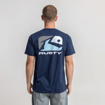 Remera Mc Rusty Phenom 3 Tee Navy Blue