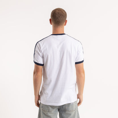 Remera Mc Rusty Poppa Tee White/Navy Blue