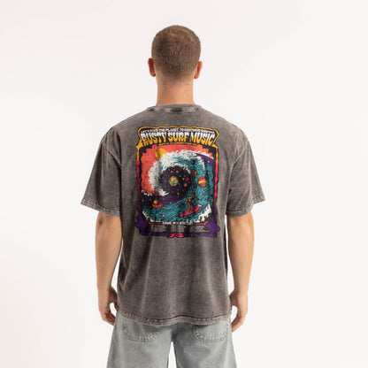 Remera Mc Rusty Stp Tee Process Black