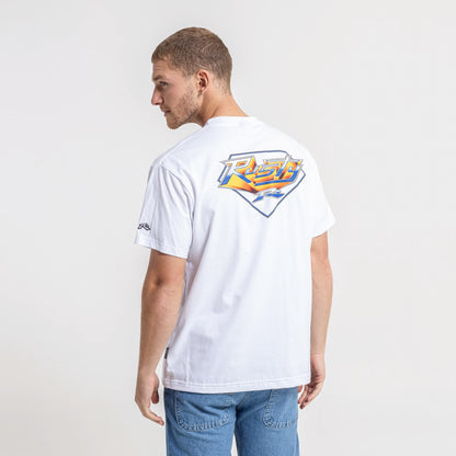 Remera Mc Rusty Super R Dot Tee White