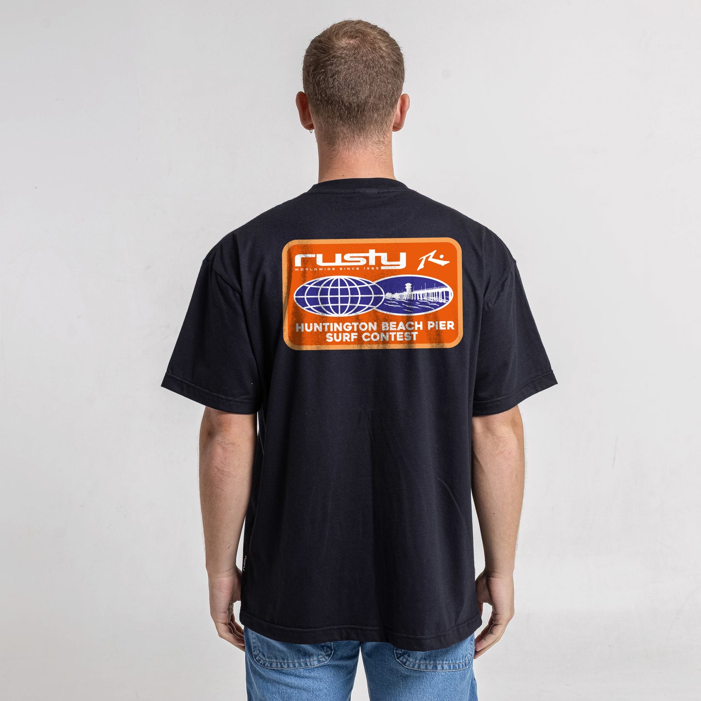 Remera Mc Rusty Surf Contest Hb Tee Black