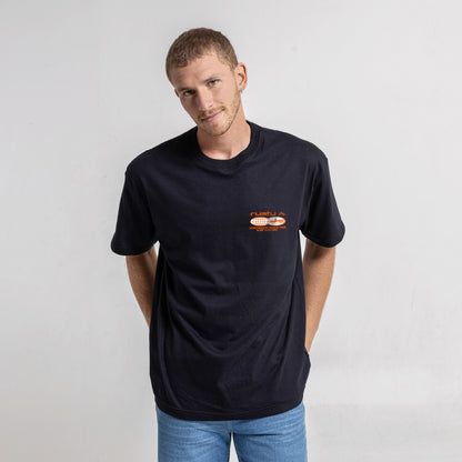 Remera Mc Rusty Surf Contest Hb Tee Black