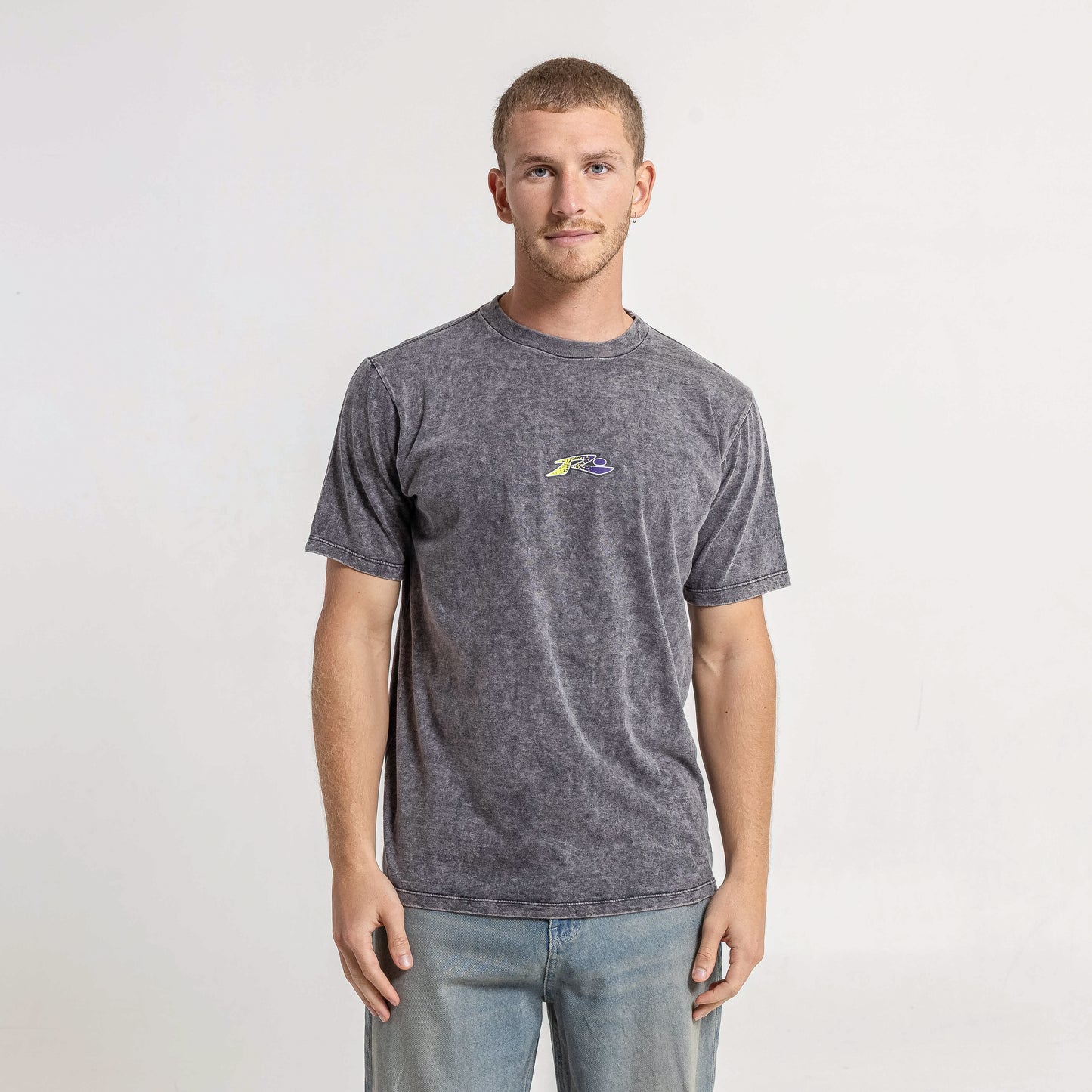 Remera Mc Rusty Surf Frames Tee Process Black