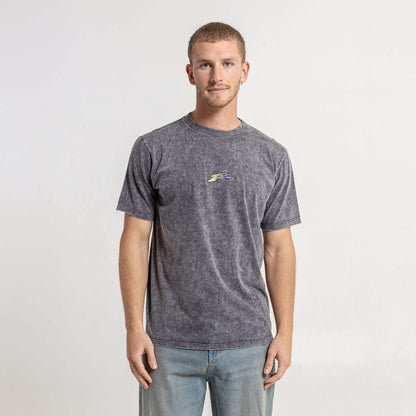 Remera Mc Rusty Surf Frames Tee Process Black