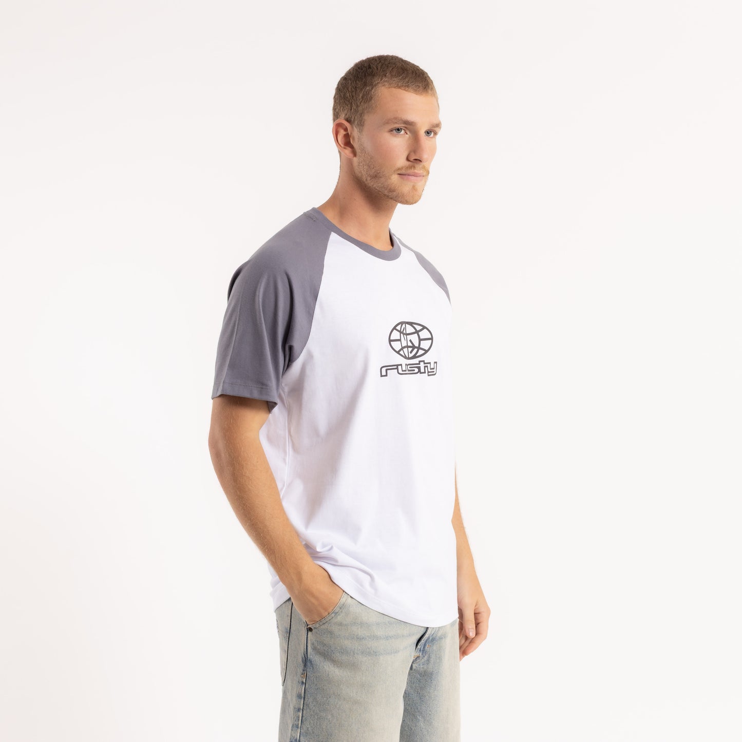 Remera Mc Rusty Wagan Tee White/Coal