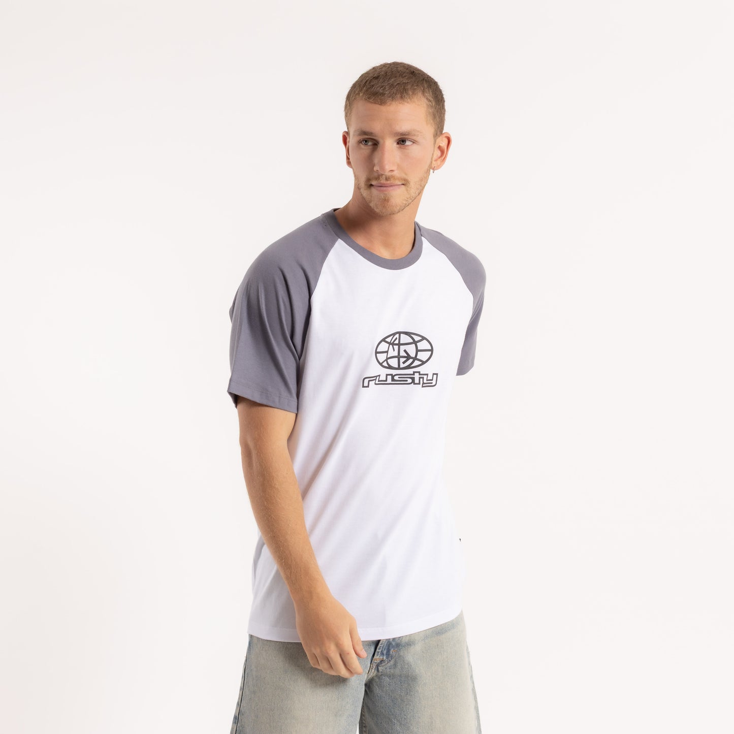 Remera Mc Rusty Wagan Tee White/Coal
