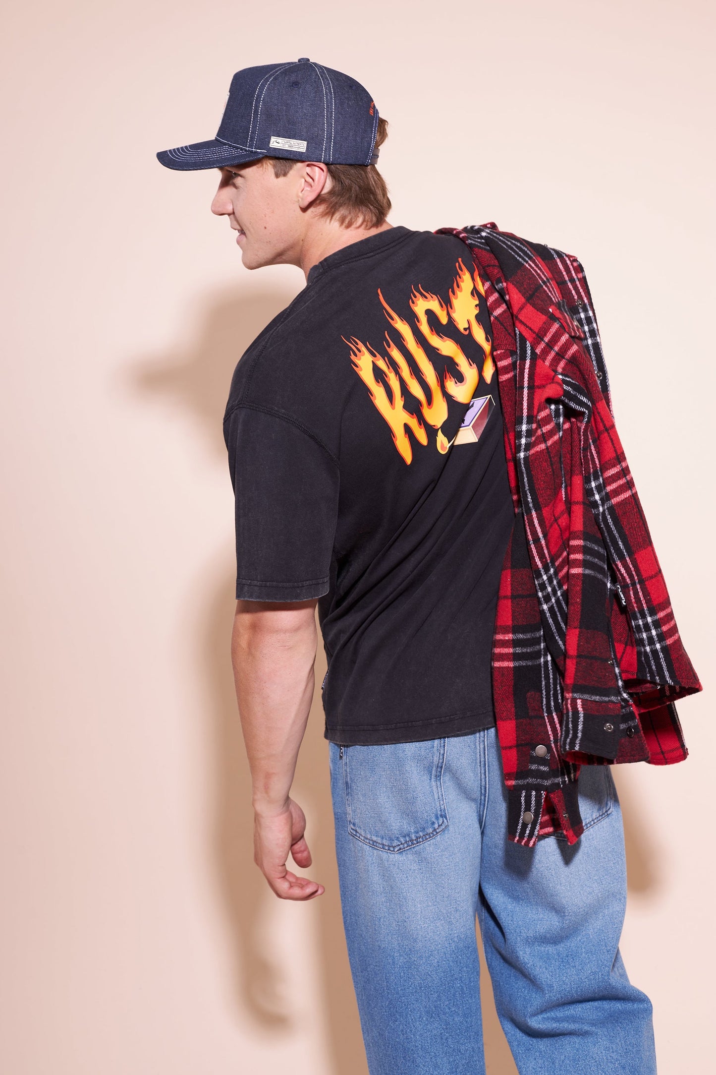 Remera Mc Rusty On Fire Tee Black