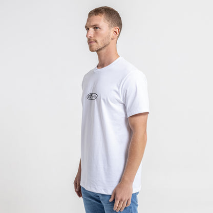 Remera Mc Rusty Outer There Tee White