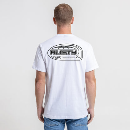 Remera Mc Rusty Outer There Tee White