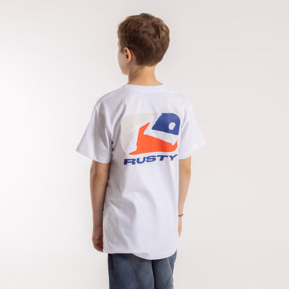 Remera Mc Rusty Phenom 3 Tee Jr White