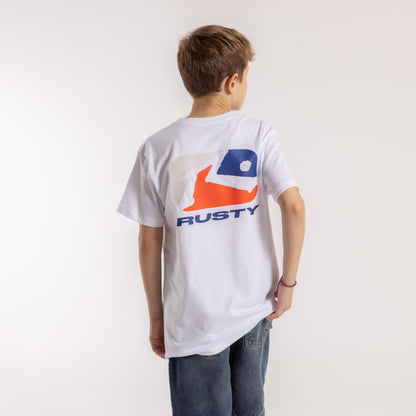 Remera Mc Rusty Phenom 3 Tee Jr White