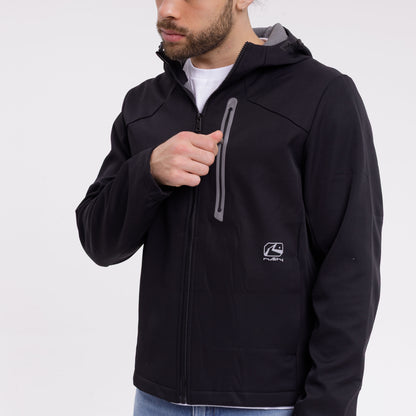 Campera Liviana Rusty Requiem Softshell Jacket Black