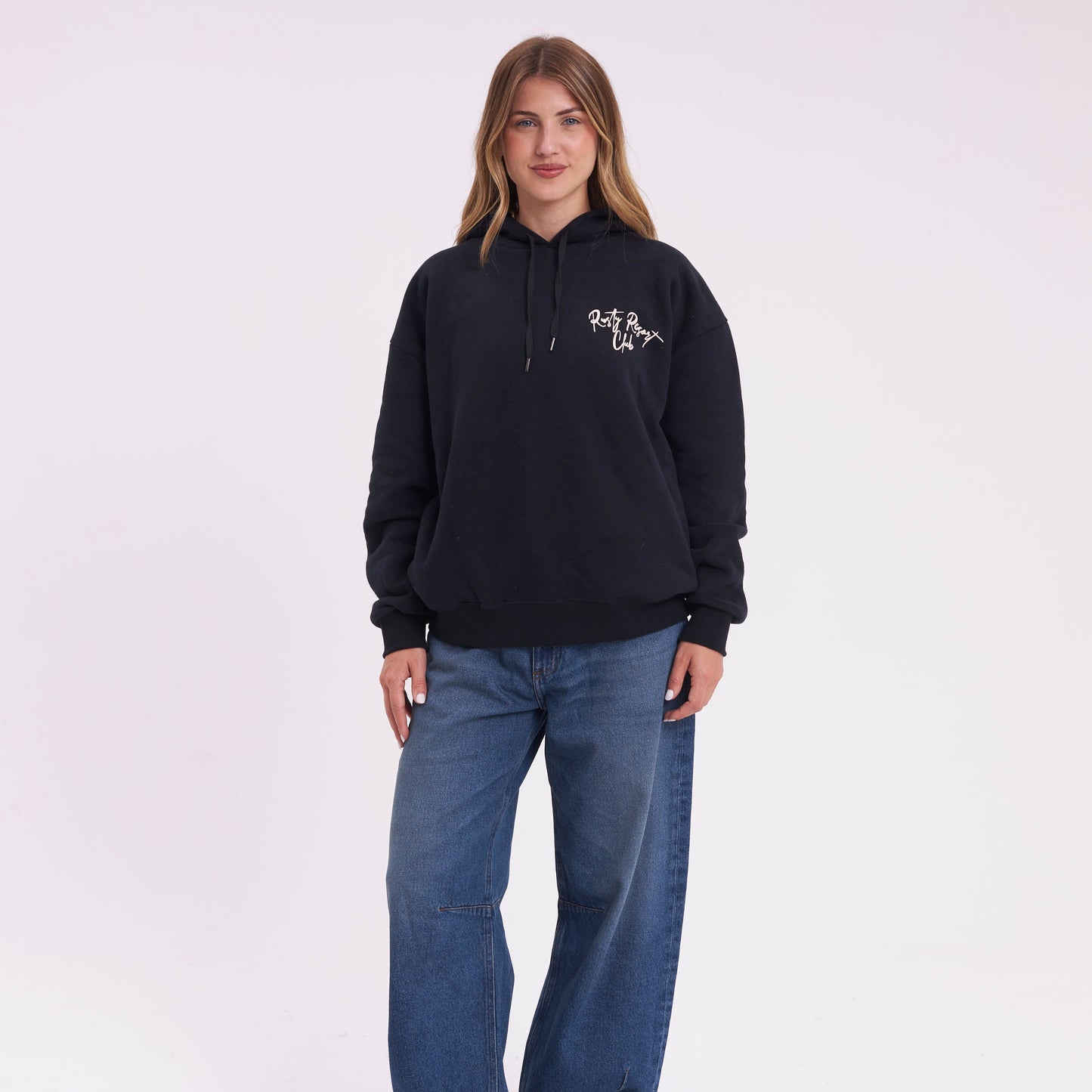 Canguro Rusty Resort Club Oversize Hood Ld Black