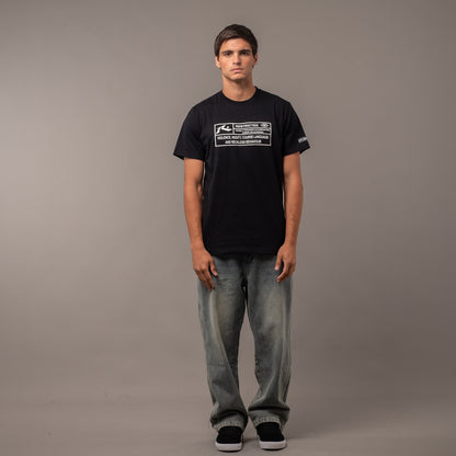 Remera Rusty Restricted Megabig Black