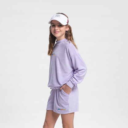 Remera Mc Rusty Retro Sport Relaxed Crew Girls Lilac