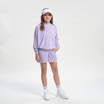 Remera Mc Rusty Retro Sport Relaxed Crew Girls Lilac
