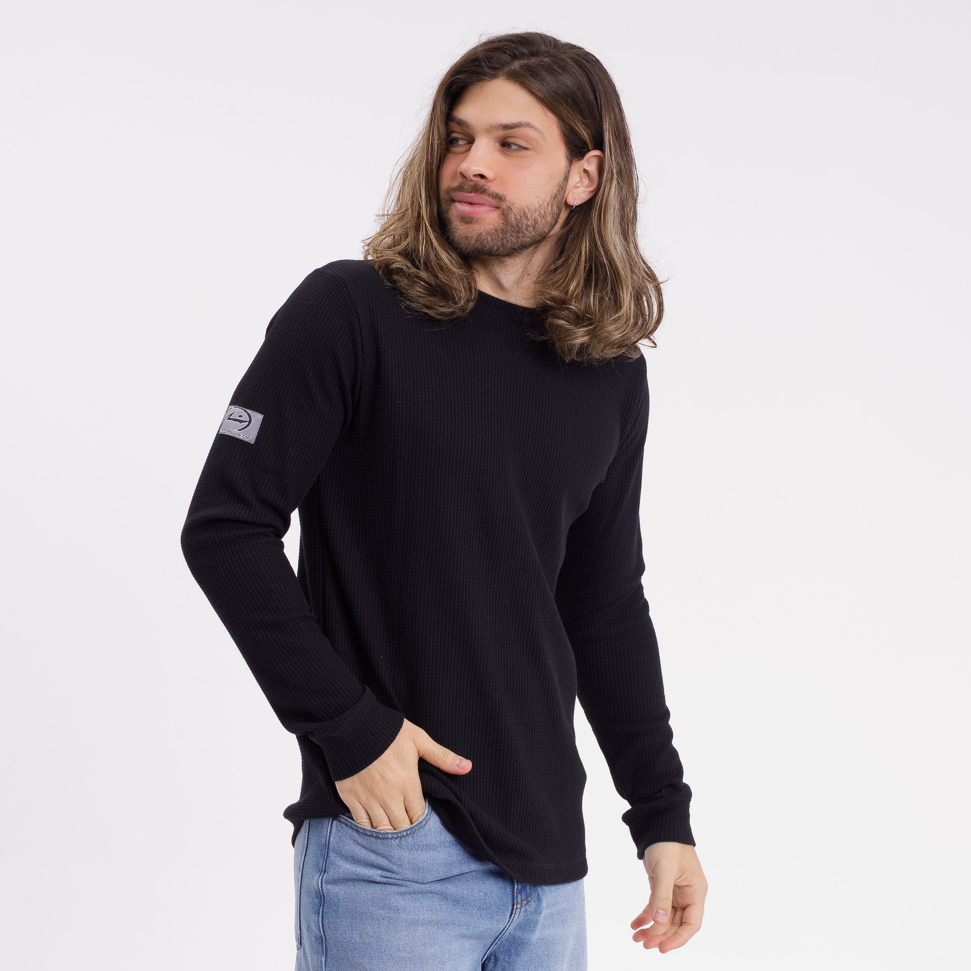 Buzo Rusty Ribbon 3 Crew Black