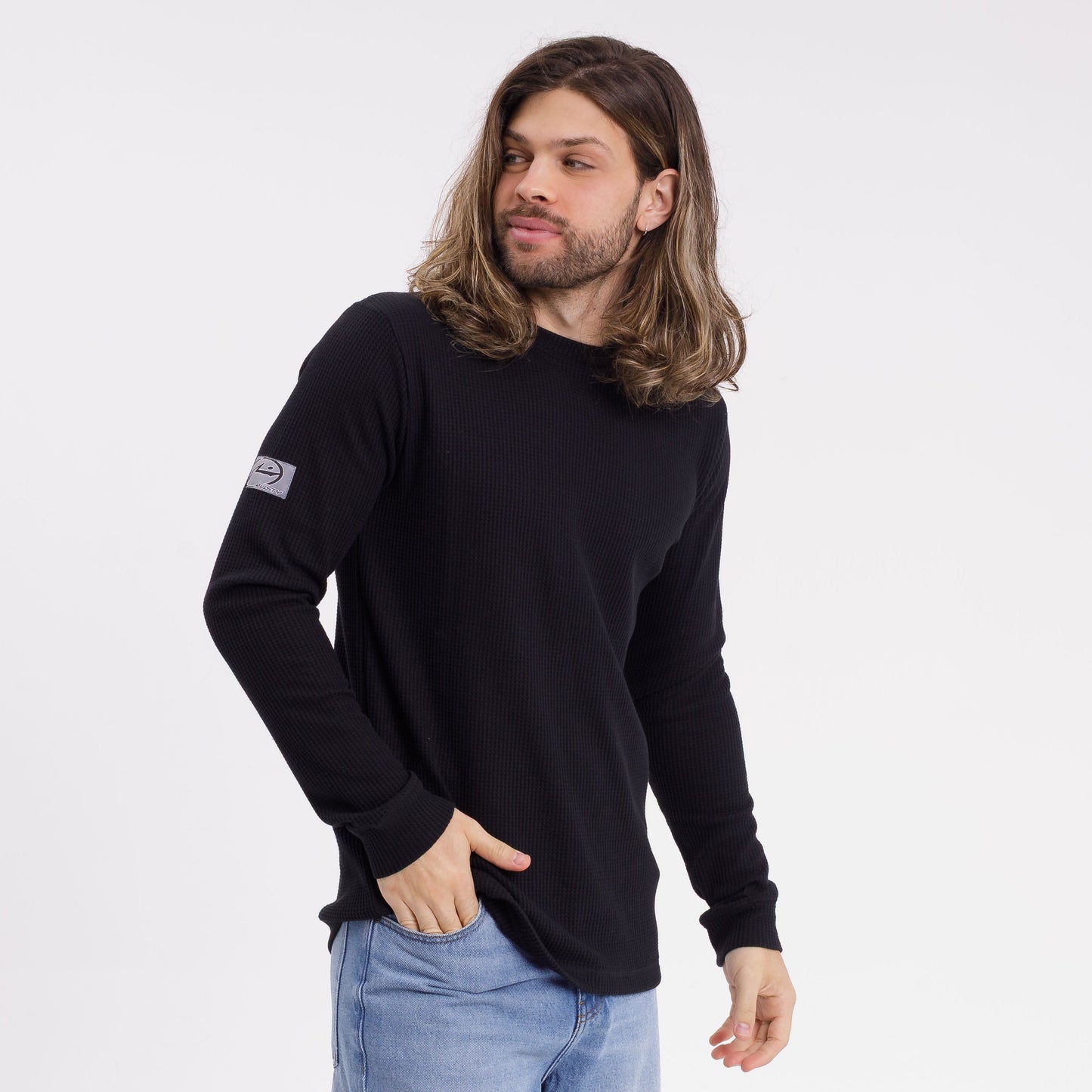 Buzo Rusty Ribbon 3 Crew Black