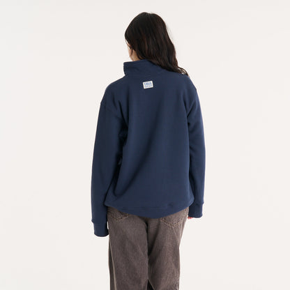 Buzo Vulk Richard Half Zip Blue
