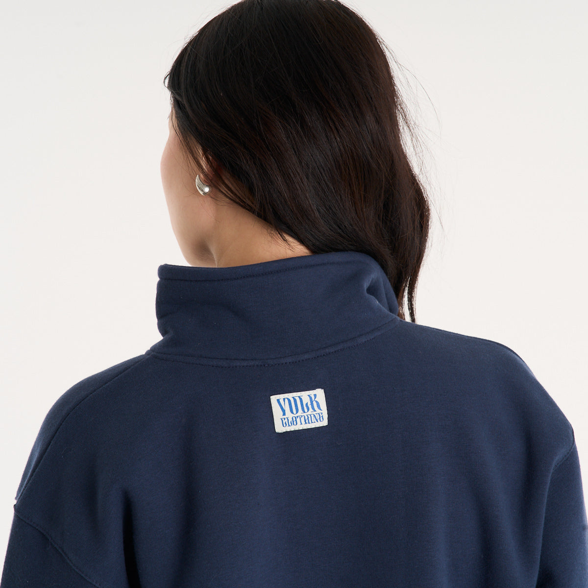 Buzo Vulk Richard Half Zip Blue