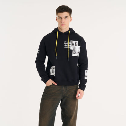 Canguro Vulk Rich Hood Black