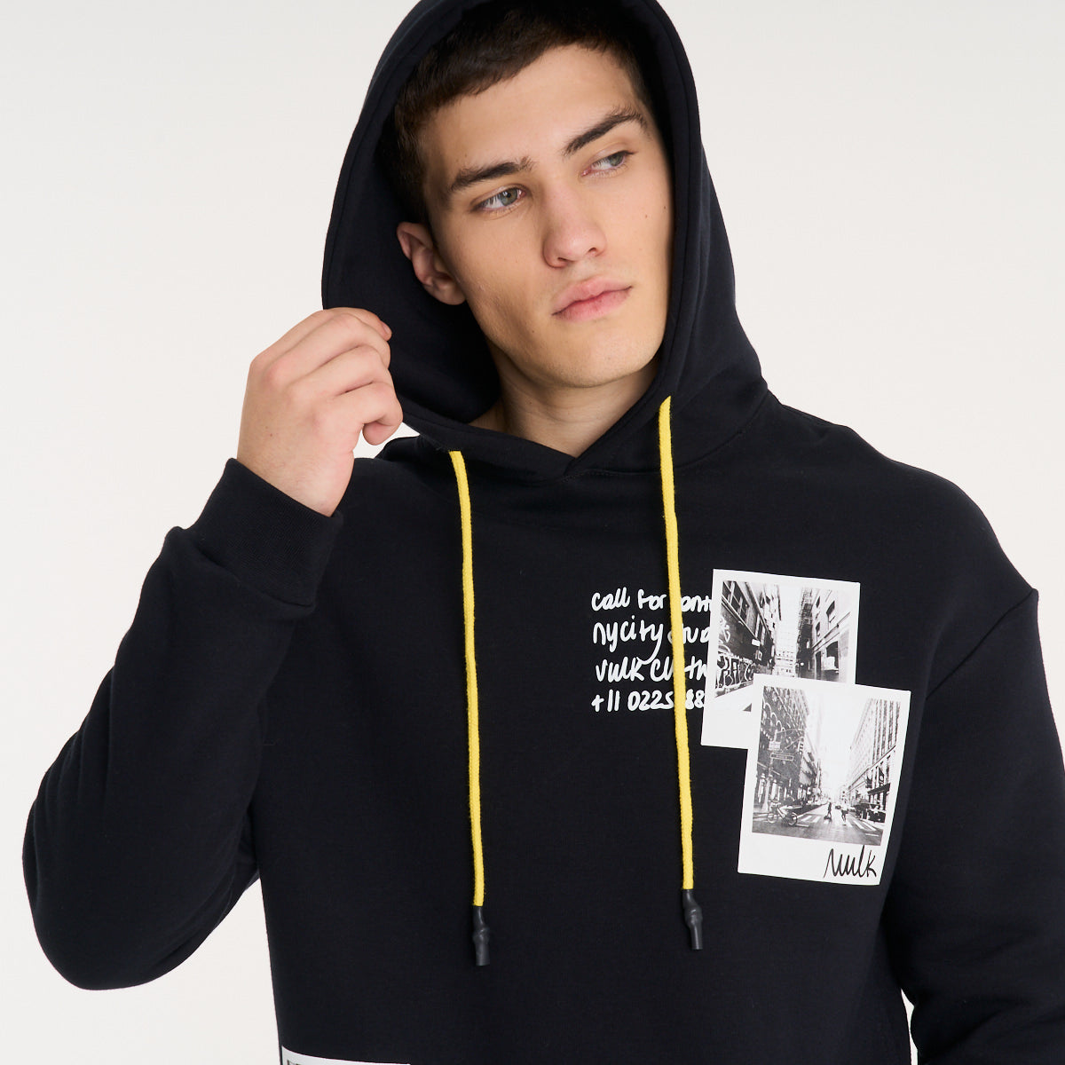 Canguro Vulk Rich Hood Black