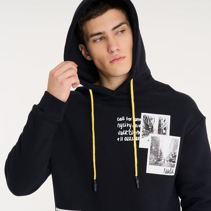 Canguro Vulk Rich Hood Black
