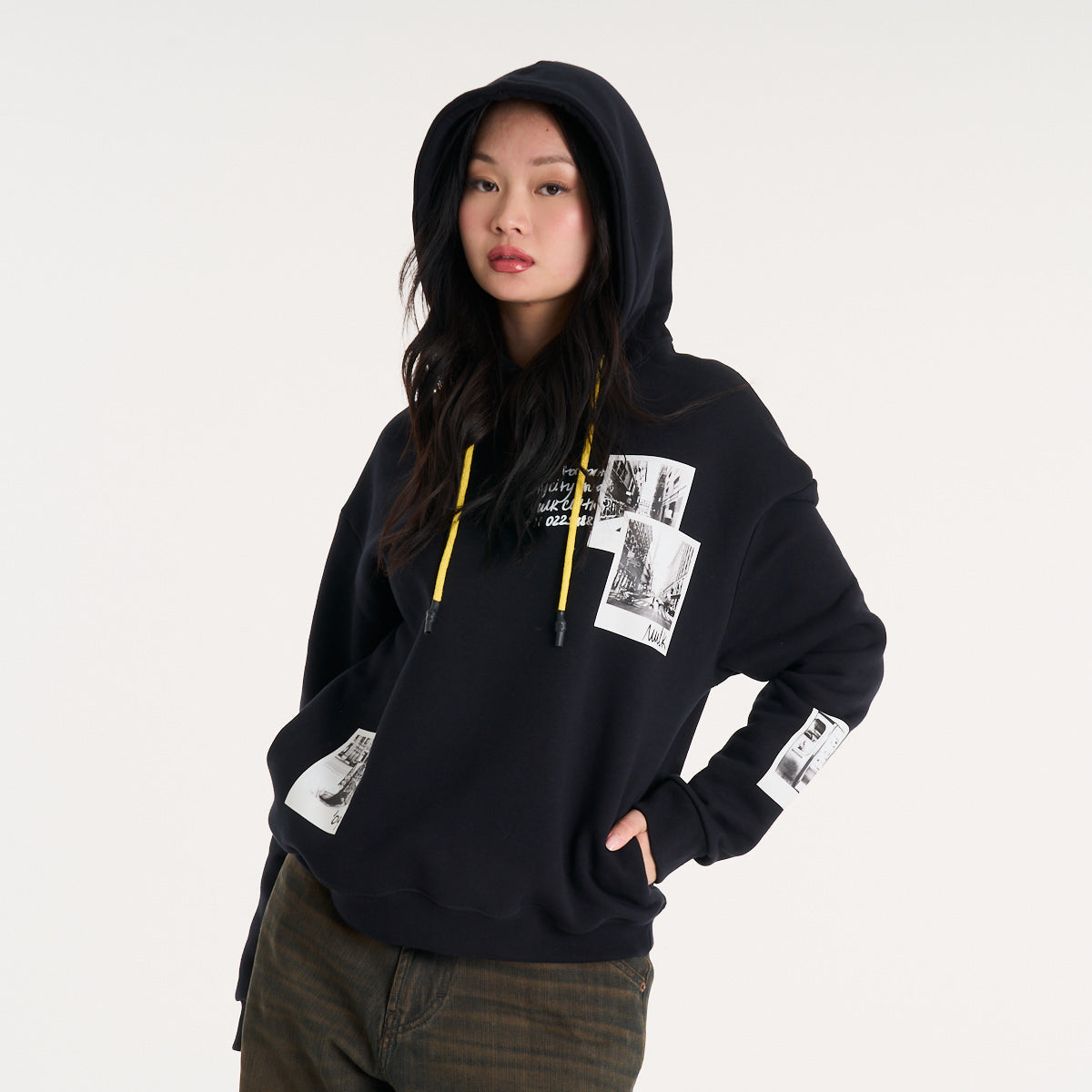 Canguro Vulk Rich Hood Black