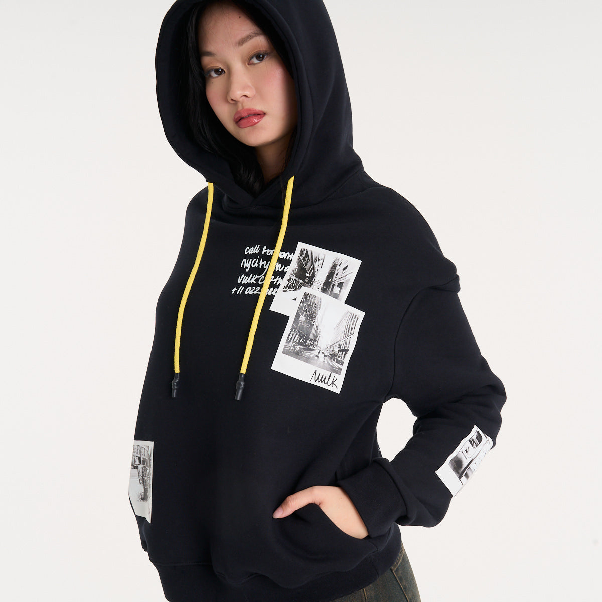 Canguro Vulk Rich Hood Black