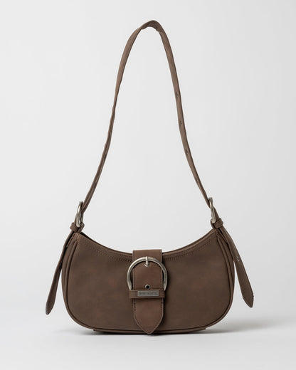 Cartera Rusty Rodeo Suede Handbag Pinecone
