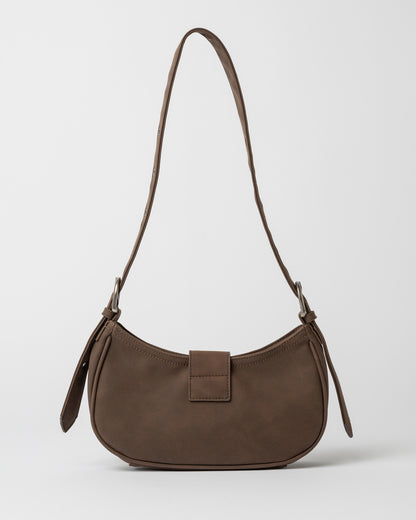 Cartera Rusty Rodeo Suede Handbag Pinecone