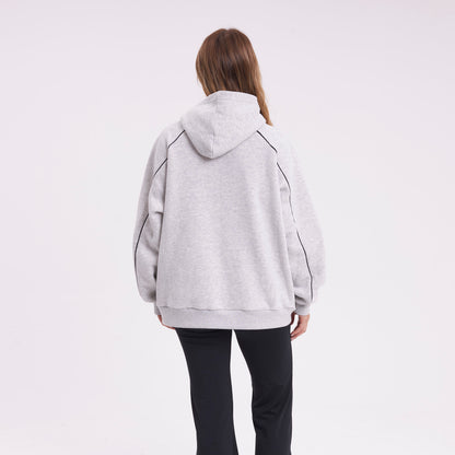 Canguro Rusty Roll Out Oversize Hood Ld Grey Marle
