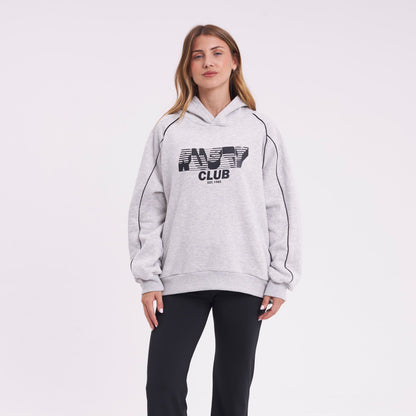 Canguro Rusty Roll Out Oversize Hood Ld Grey Marle