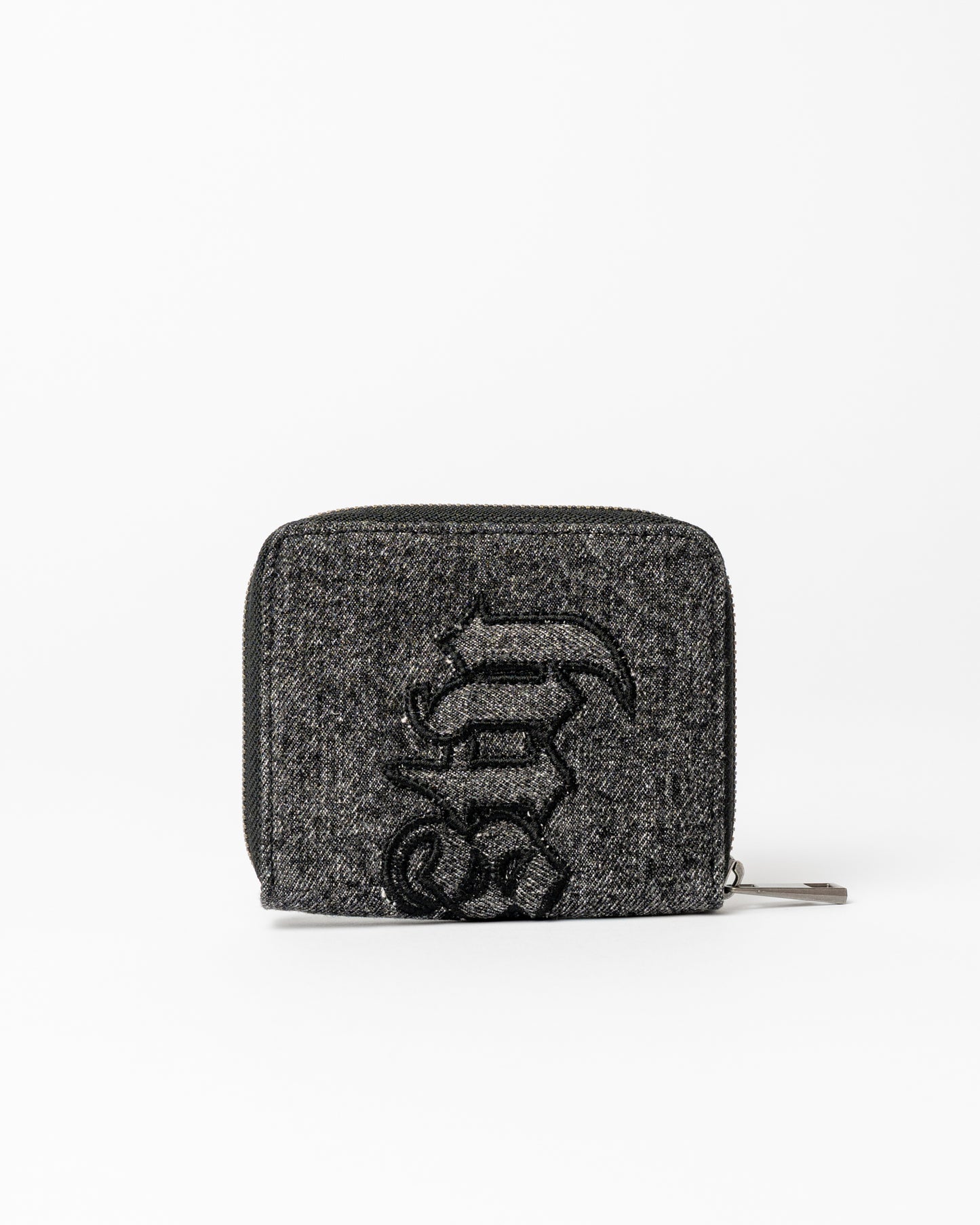 Billetera Rusty Roxanne Denim Compact Wallet Washed Black