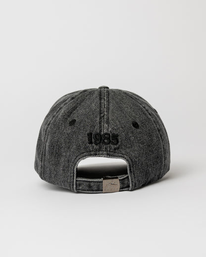 Gorra Rusty Roxanne Denim Dad Cap Washed Black