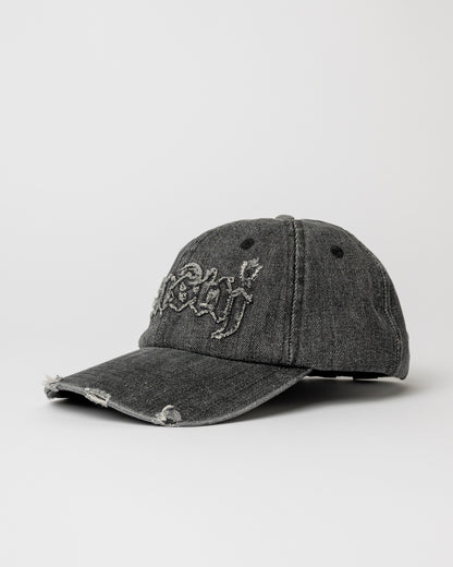 Gorra Rusty Roxanne Denim Dad Cap Washed Black
