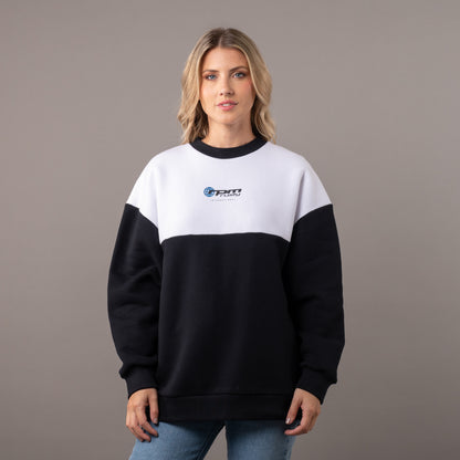 Buzo Rusty Rpm Tech Oversize Crew Black