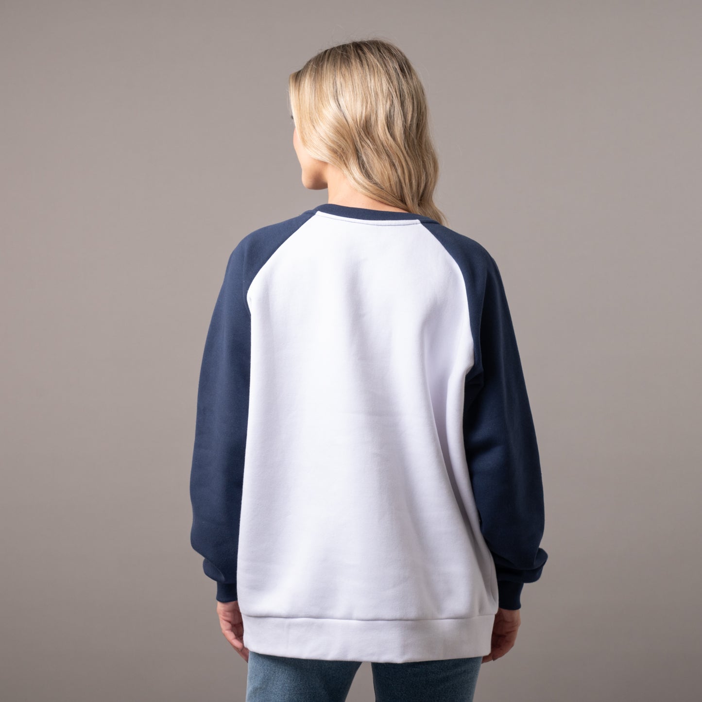 Buzo Rusty Rpm Raglan Relaxed Crew Navy