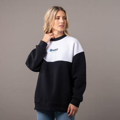 Buzo Rusty Rpm Tech Oversize Crew Black