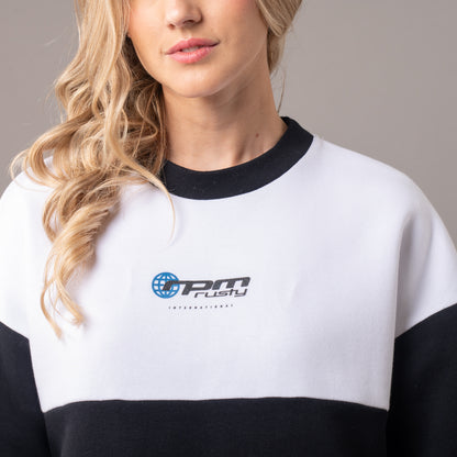 Buzo Rusty Rpm Tech Oversize Crew Black