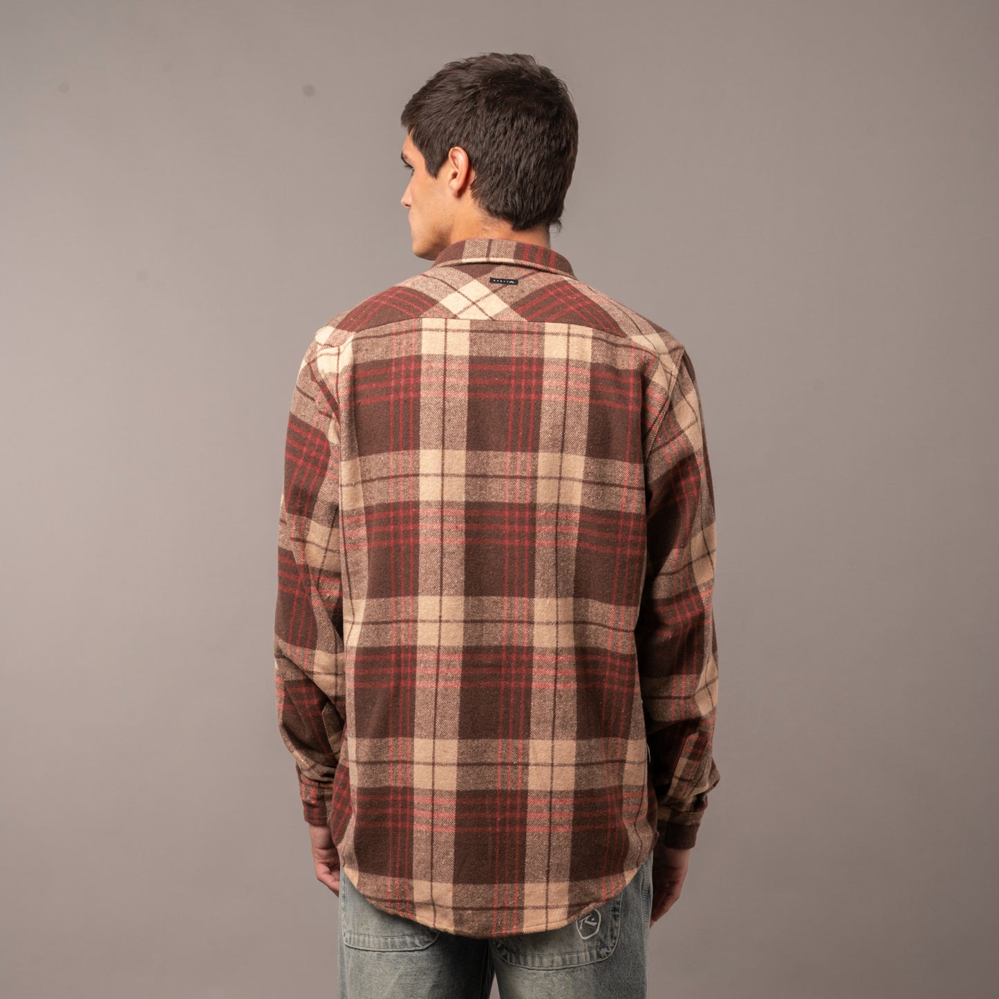 Camisa Rusty Rumbler Brown/Magenta