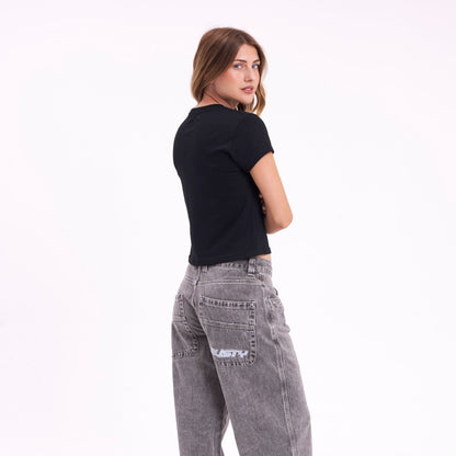 Remera Mc Rusty Rusty Core Relaxed Mini Tee Ld Black