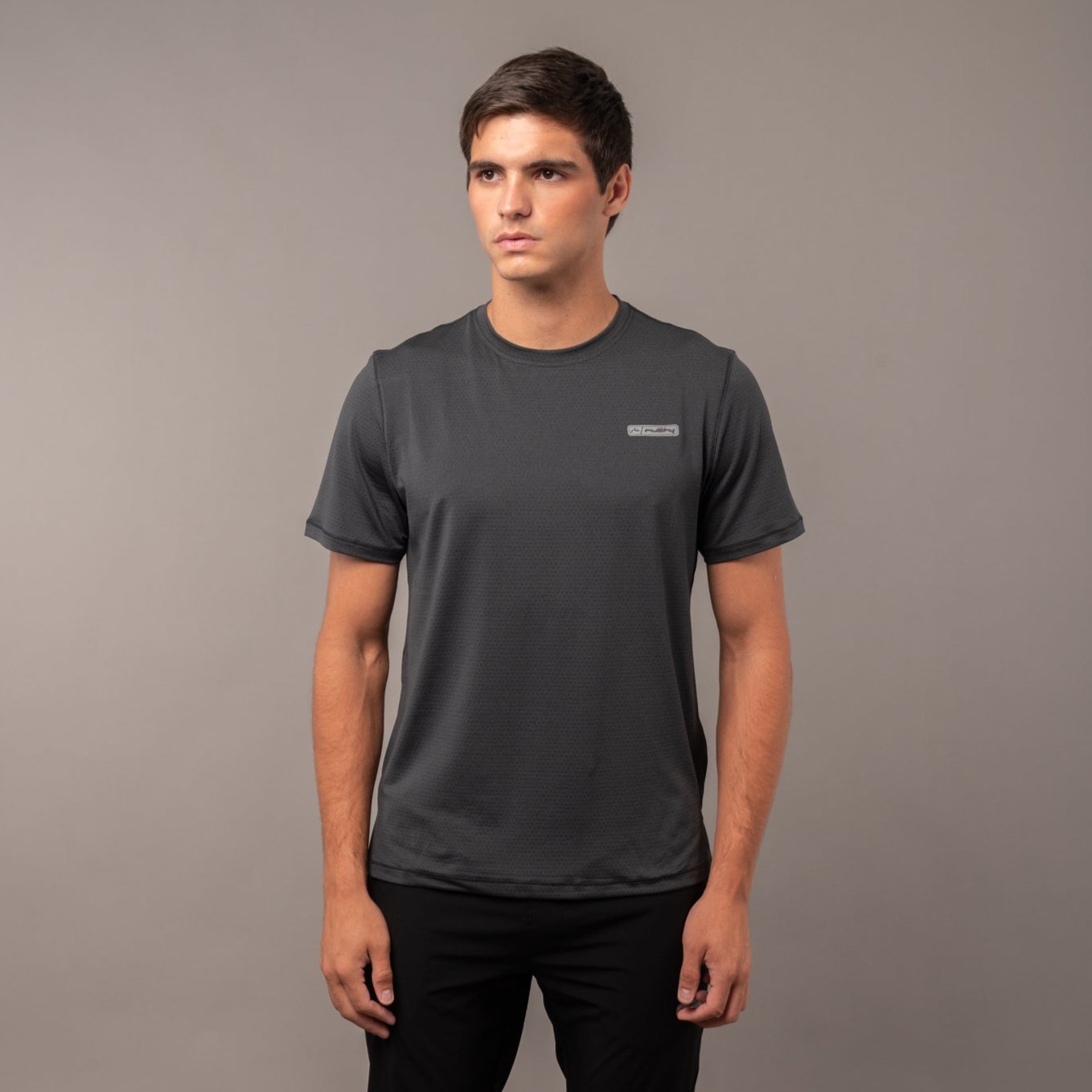 Remera Rusty Furry Sport Carbon