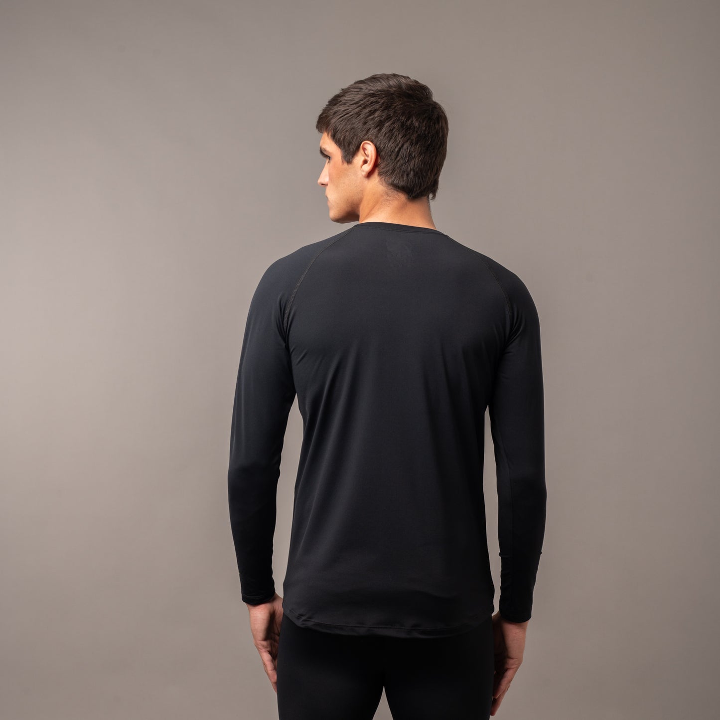 Remera Rusty Dragon Ls Thermal Black