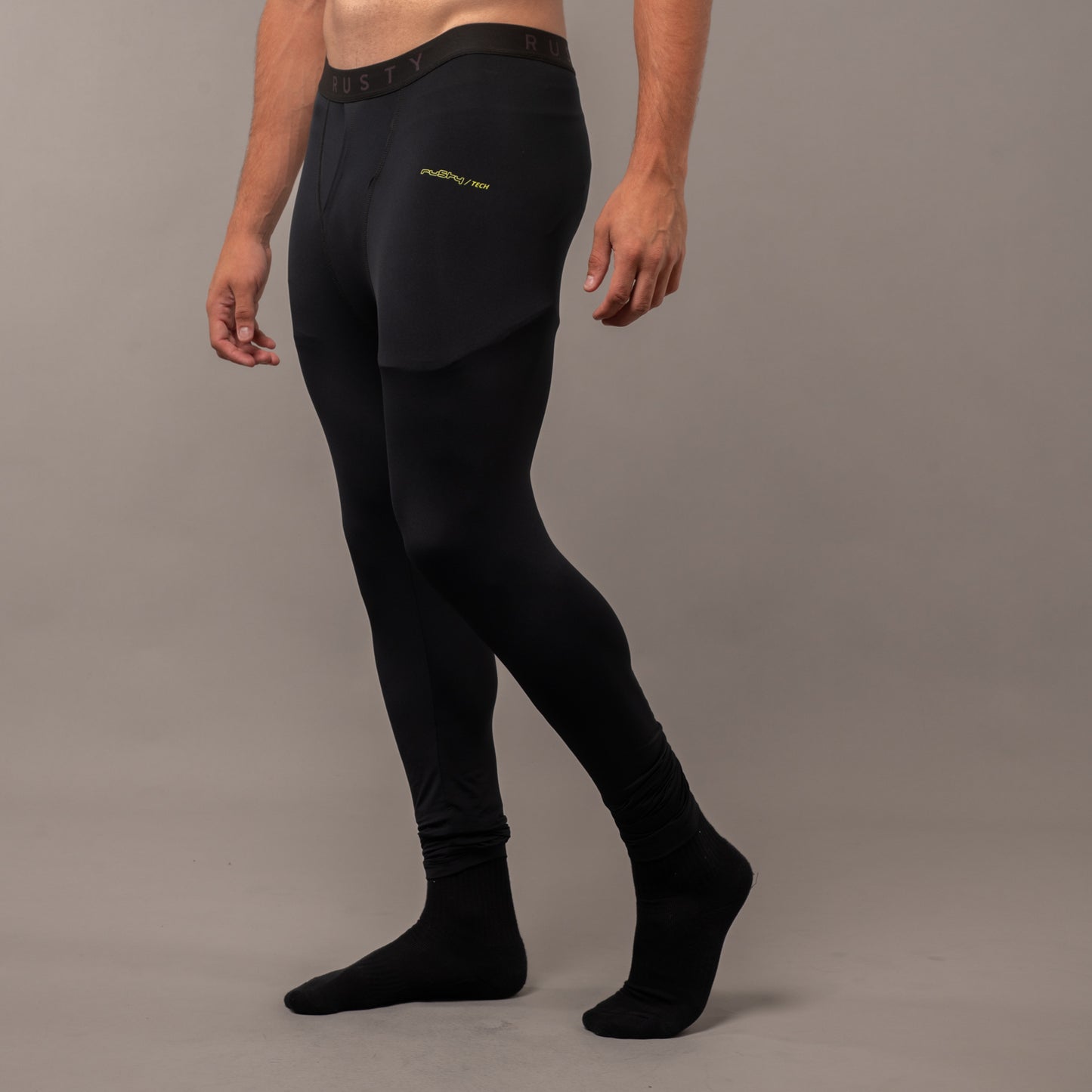 Calza Rusty Dragon Legging Thermal Jr Black