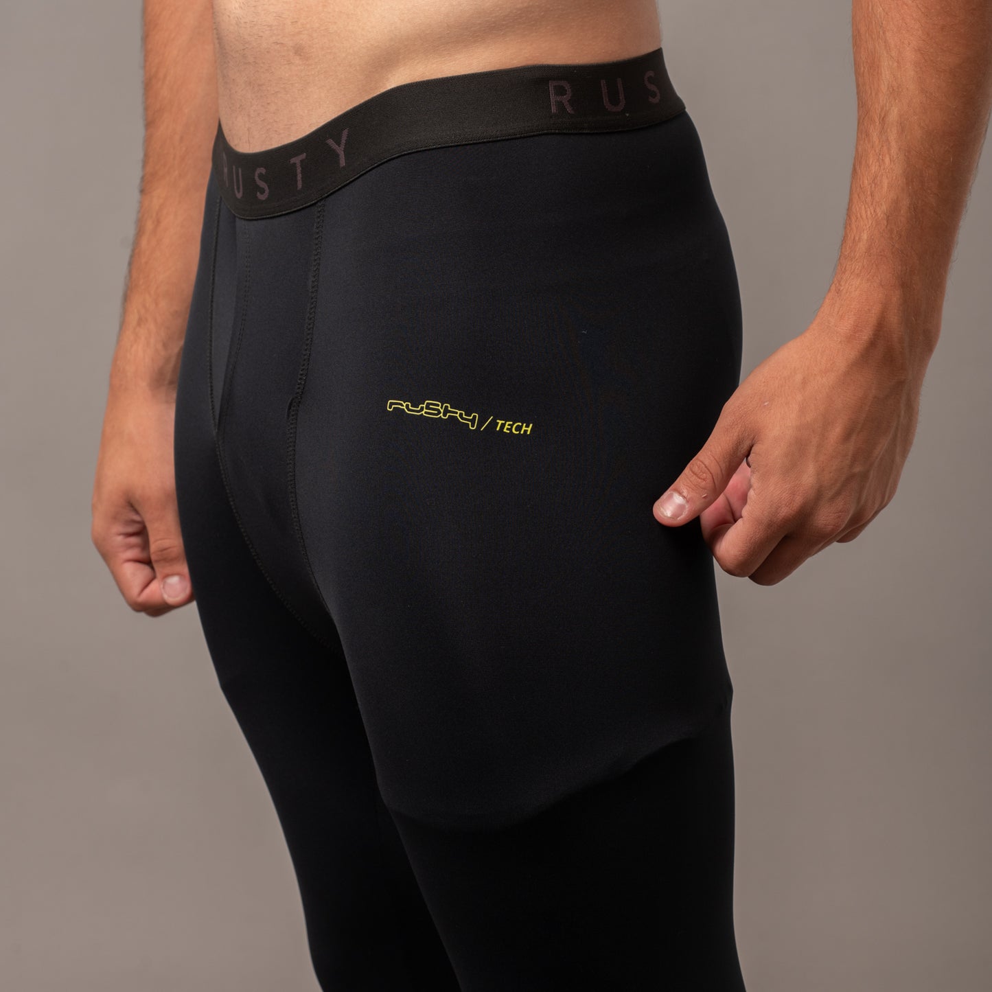 Calza Rusty Dragon Legging Thermal Jr Black