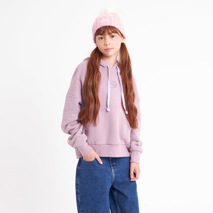 Canguro Rusty Rusty Essential Relaxed Hood Girls Elderberry