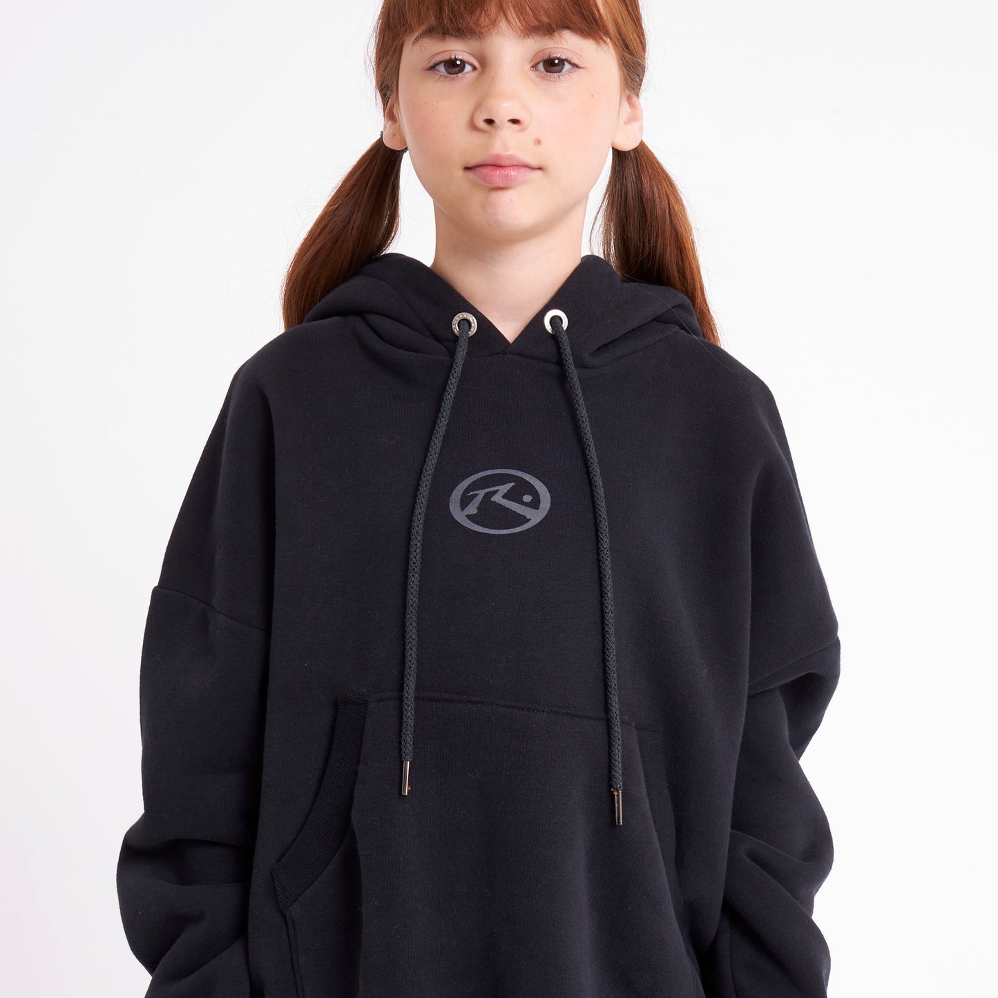 Canguro Rusty Rusty Essential Relaxed Hood Girls Black